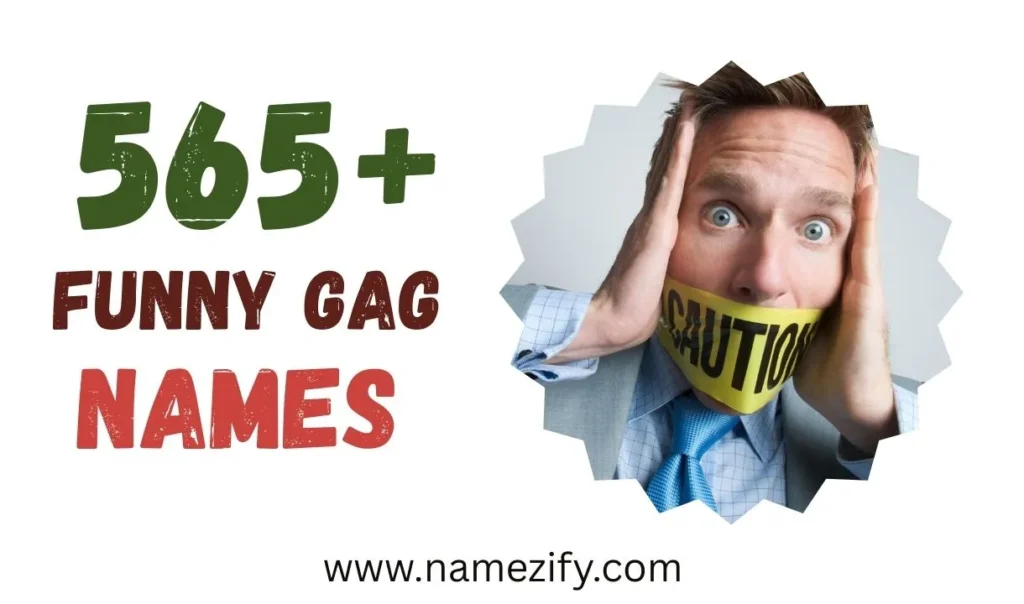 Funny Gag Names