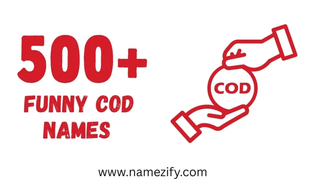funny COD Names