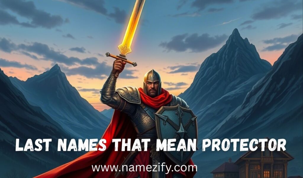Last Names That Mean Protector